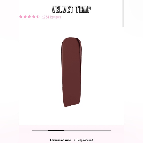 Jeffree Star ⭐️ Velvet Trap Lipstick- Communion Wine BNIB - Picture 2 of 4